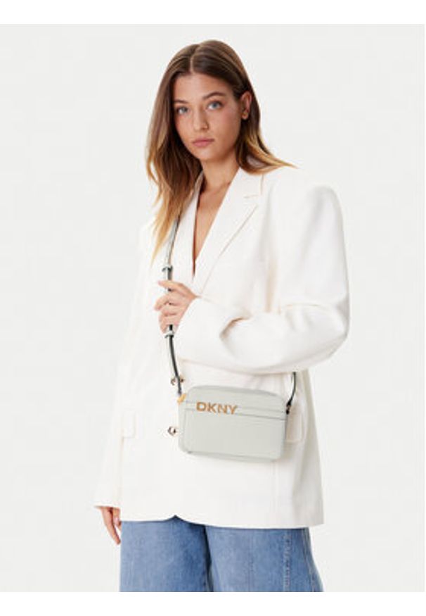 DKNY Torebka R51E1J31 Écru. Materiał: skórzane