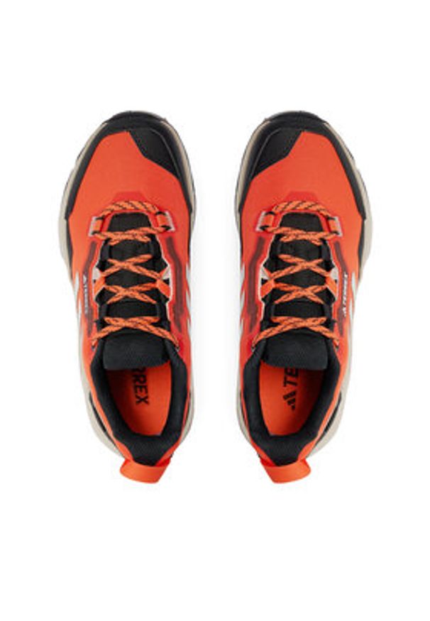 Adidas - adidas Trekkingi Terrex AX4 GORE-TEX Hiking Shoes IF4862 Pomarańczowy. Kolor: pomarańczowy. Materiał: materiał