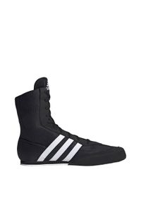 Adidas - Buty bokserskie adidas Box Hog II. Kolor: czarny, biały, wielokolorowy. Sport: turystyka piesza