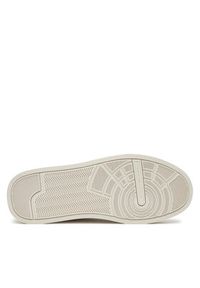 TOMMY HILFIGER - Tommy Hilfiger Sneakersy Th Court Lth Detail Ess FM0FM05367 Beżowy. Kolor: beżowy. Materiał: skóra