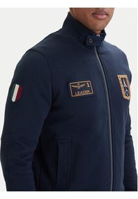 Aeronautica Militare Bluza 261FE2102UF00679 Granatowy Regular Fit. Kolor: niebieski. Materiał: bawełna #4