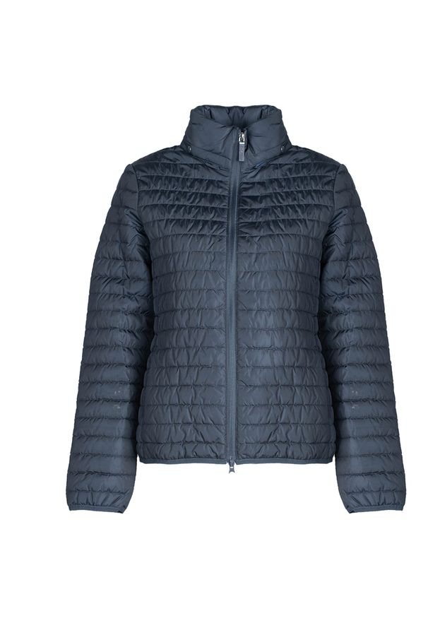 Invicta Kurtka "Light Down" | 4431781 | Kobieta | Granatowy. Okazja: na co dzień. Typ kołnierza: kaptur. Kolor: niebieski. Materiał: poliamid. Wzór: aplikacja. Styl: casual