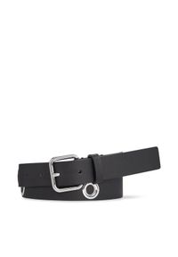 TOMMY HILFIGER - Tommy Hilfiger Pasek Damski Tjw City Girl Belt AW0AW15112 Czarny. Kolor: czarny. Materiał: skóra #1