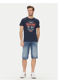 Blend Szorty jeansowe 20713328 Niebieski Relaxed Fit. Kolor: niebieski. Materiał: bawełna #5