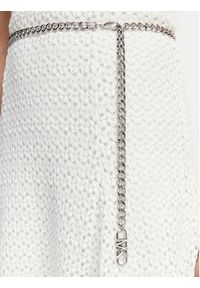 MICHAEL Michael Kors Sukienka codzienna MS683DUKS1 Biały Regular Fit. Okazja: na co dzień. Kolor: biały. Materiał: syntetyk. Typ sukienki: proste. Styl: casual #3