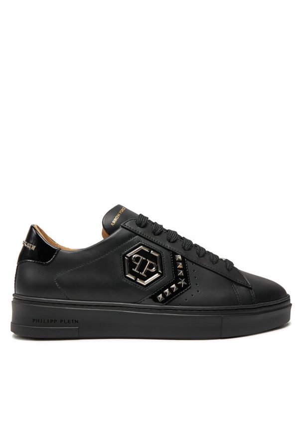 Philipp Plein - PHILIPP PLEIN Sneakersy FADS MSC3997 PLE005N Czarny. Kolor: czarny. Materiał: skóra