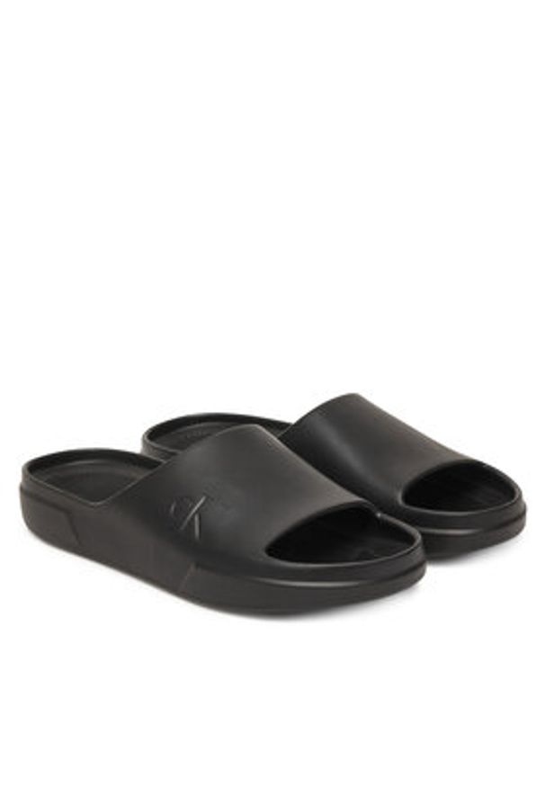 Calvin Klein Klapki *J Chunky Slide Onepiece Ru YM0YM01394 Czarny. Kolor: czarny. Materiał: syntetyk