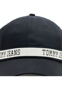 Tommy Jeans Czapka z daszkiem City Girl AW0AW14995 Czarny. Kolor: czarny. Materiał: bawełna, materiał #3