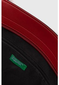 United Colors of Benetton - Torebka. Kolor: czerwony. Rodzaj torebki: na ramię #3