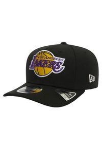 New Era - Czapka z daszkiem męska 9FIFTY Los Angeles Lakers NBA Stretch Snap Cap. Kolor: czarny