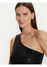 Morgan Sukienka wieczorowa 242-RSHOK Czarny Slim Fit. Kolor: czarny. Materiał: syntetyk. Styl: wizytowy #5