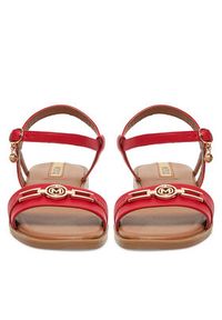 MEXX Sandały MX/026C-EST Czerwony. Kolor: czerwony. Materiał: skóra