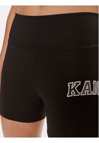 Karl Kani Szorty sportowe Small Serif 6113125 Czarny Slim Fit. Kolor: czarny. Materiał: syntetyk #4