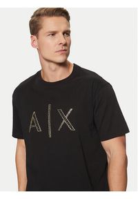 Armani Exchange T-Shirt XM000325 AF10364 UC001 Czarny Regular Fit. Kolor: czarny. Materiał: bawełna #3