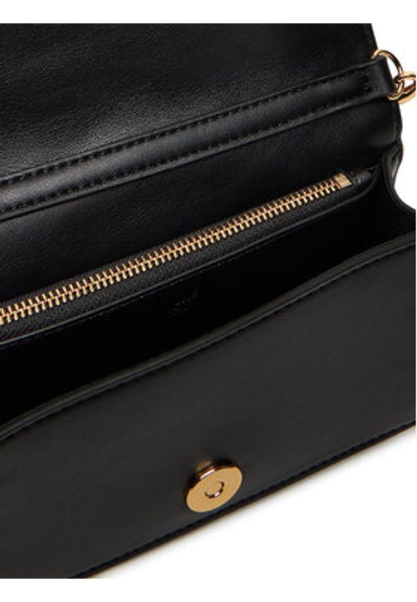 Love Moschino - LOVE MOSCHINO Torebka JC5640PP1NLC0000 Czarny. Kolor: czarny. Materiał: skórzane