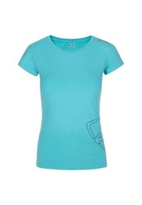 Koszulka techniczna damska Kilpi LISMAIN-W. Kolor: niebieski. Sport: turystyka piesza #1