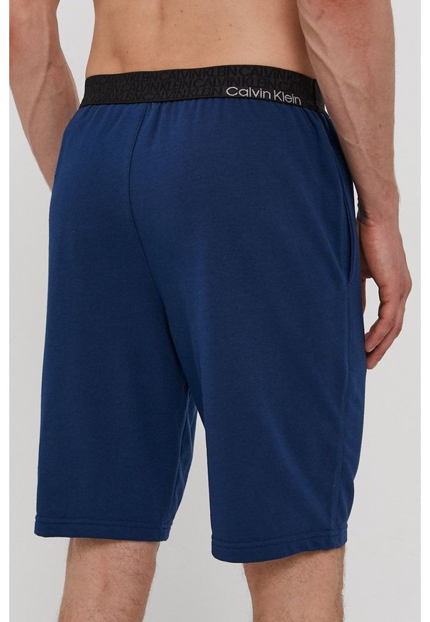 Calvin Klein Underwear - Szorty piżamowe. Kolor: niebieski