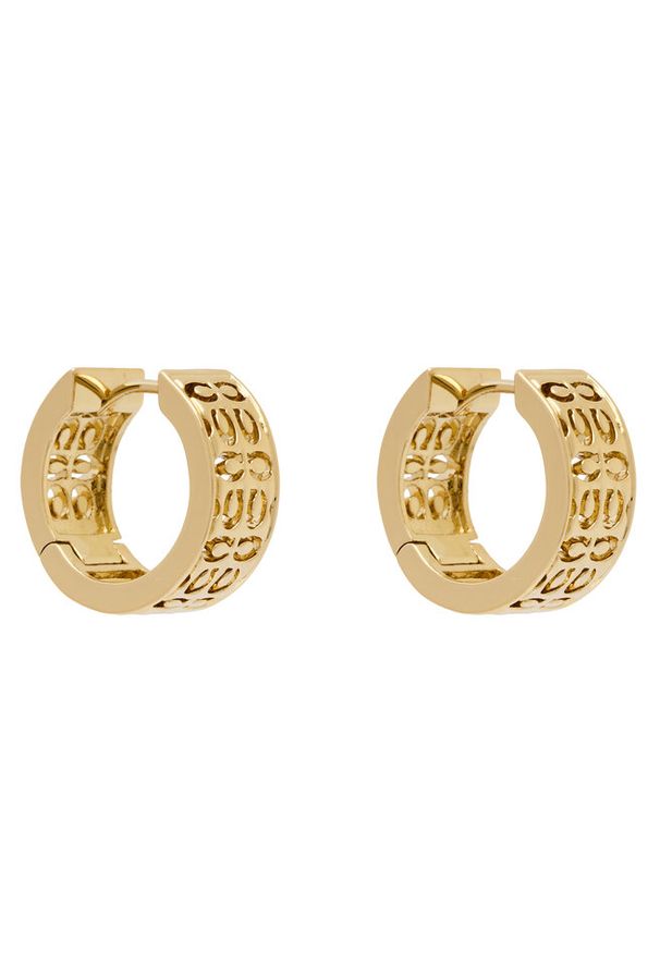 Kolczyki Coach. Materiał: złote. Kolor: złoty