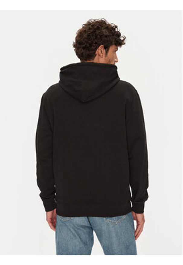 Tommy Jeans Bluza Dna Graphic DM0DM22144 Czarny Regular Fit. Kolor: czarny. Materiał: bawełna