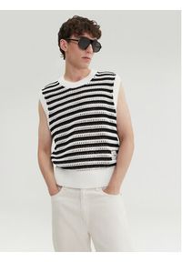 TOMMY HILFIGER - Tommy Hilfiger Sweter F1 Movie MW0MW41385 Czarny Regular Fit. Kolor: czarny. Materiał: bawełna #5