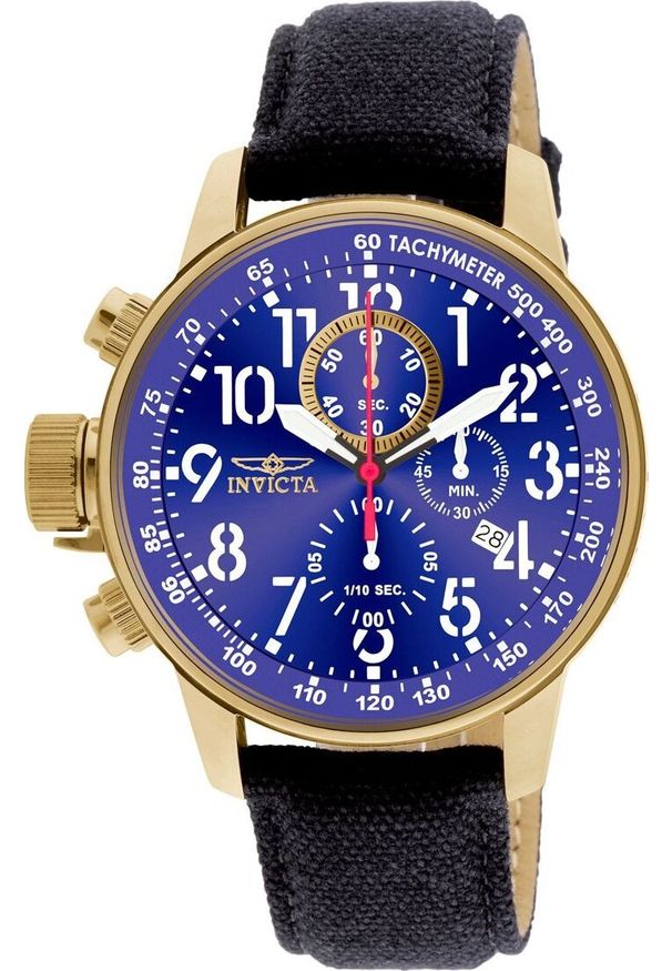 Zegarek Invicta Zegarek marki Invicta model 151 kolor Czarny. Akcesoria męski. Sezon: Cały rok NoSize. Kolor: czarny