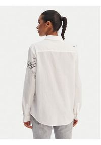 Desigual Koszula 26SWCW09 Biały Regular Fit. Kolor: biały. Materiał: bawełna #4