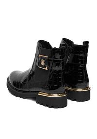 Remonte Botki D8684-03 Czarny. Kolor: czarny. Materiał: syntetyk, materiał #4