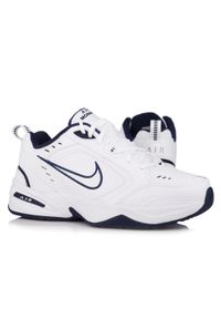 Buty męskie terningowe Nike MONARCH IV. Kolor: biały, niebieski, wielokolorowy. Sport: fitness #1