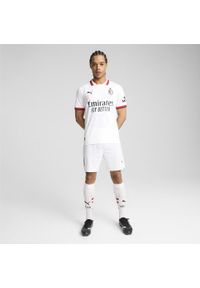 Puma - Męska koszulka wyjazdowa AC Milan 24/25 PUMA White. Kolor: biały