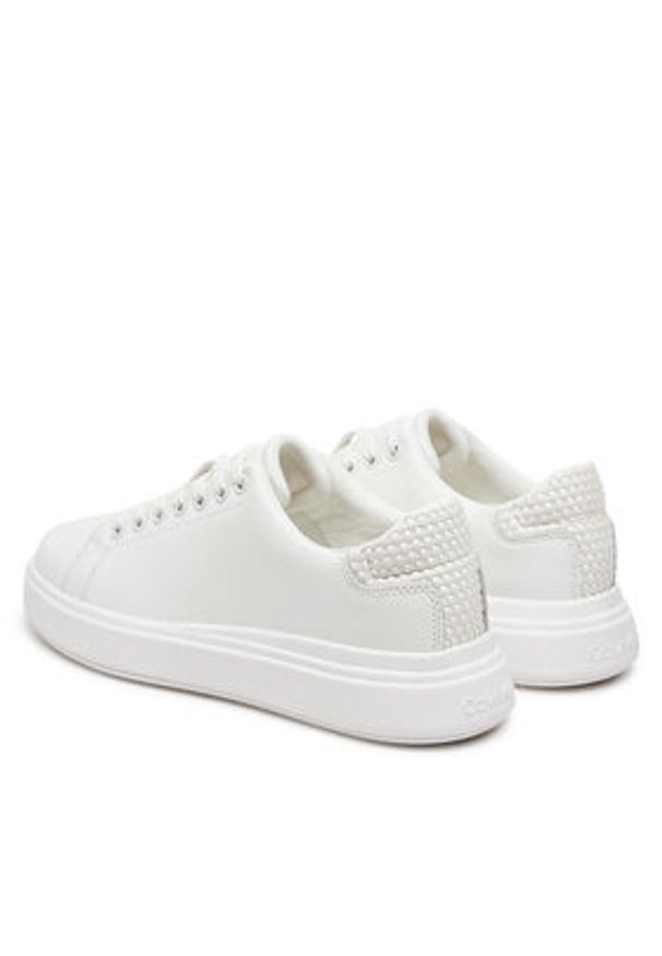 Calvin Klein Sneakersy HW0HW02298 Biały. Kolor: biały. Materiał: skóra