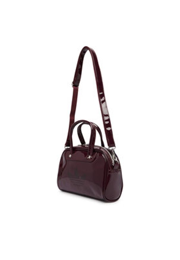 Adidas - adidas Torebka Adicolor Mini Bowling Bag KQ9066 Bordowy. Kolor: czerwony. Materiał: skórzane