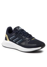 Adidas - adidas Buty Runfalcon 2.0 W GV9572 Granatowy. Kolor: niebieski. Materiał: materiał #1