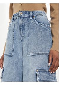 MICHAEL Michael Kors Jeansy MT4905HEB1 Niebieski Wide Leg. Kolor: niebieski