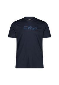 Koszulka CMP. Kolor: niebieski. Sport: turystyka piesza #1