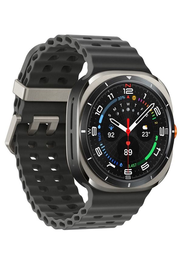 SAMSUNG - Samsung Galaxy Watch Ultra 2025 LTE 47mm Tytanowy Srebrny (L705). Kolor: srebrny