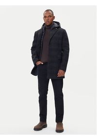 Geox Płaszcz zimowy Claudio M5615A T3289 F0388 Granatowy Regular Fit. Kolor: niebieski. Materiał: syntetyk. Sezon: zima #6