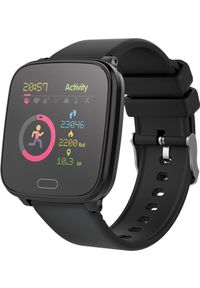 FOREVER - Smartwatch Forever IGO JW-100 Czarny (GSM099128). Rodzaj zegarka: smartwatch. Kolor: czarny