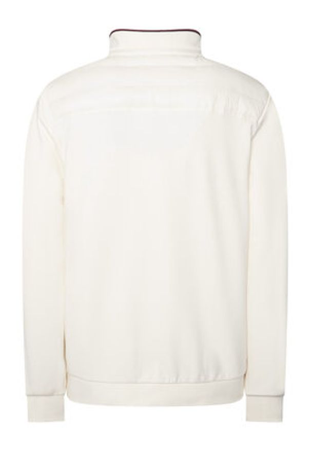 TOMMY HILFIGER - Tommy Hilfiger Kurtka przejściowa Mix Media Ess MW0MW41329 Beżowy Regular Fit. Kolor: beżowy. Materiał: bawełna