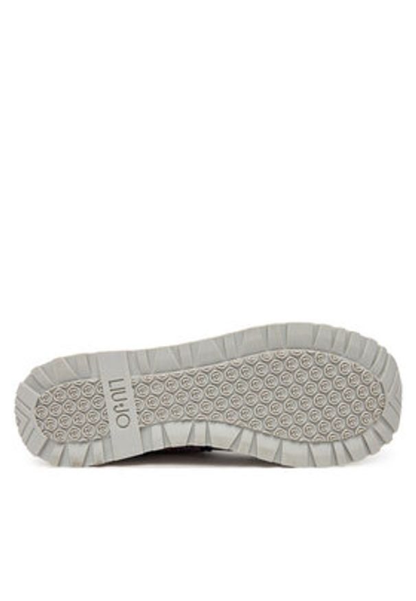 Liu Jo Sneakersy Maxi Wonder Glitter 01 BF5009 TX007 Srebrny. Kolor: srebrny. Materiał: syntetyk