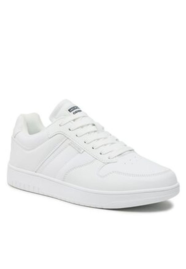 Jack & Jones - Jack&Jones Sneakersy Jam 12203668 Biały. Kolor: biały. Materiał: skóra