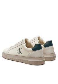 Calvin Klein Jeans Sneakersy Chunky YM0YM01123 Écru. Materiał: skóra #6