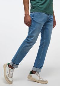 Mustang - MUSTANG VEGAS MĘSKIE SPODNIE JEANSOWE JEANSY DENIM BLUE 1013643 5000 413