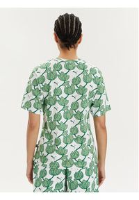 Puma T-Shirt Ess+ Blossom 679493 Zielony Relaxed Fit. Kolor: zielony. Materiał: bawełna