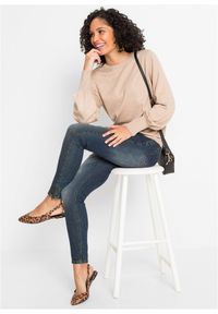 bonprix - Sweter z balonowymi rękawami. Kolor: beżowy #2