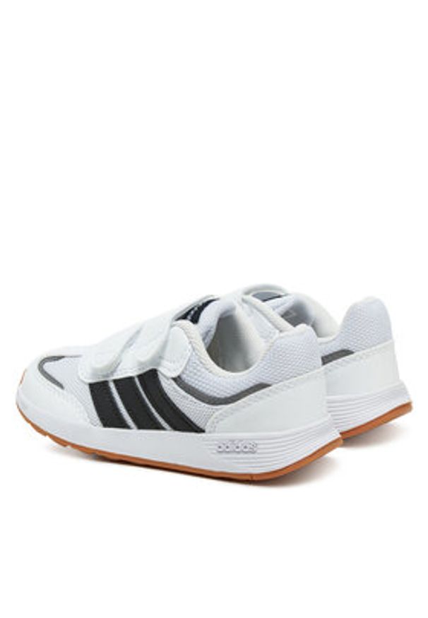 Adidas - adidas Sneakersy Tensaur Switch JQ4765 Biały. Kolor: biały. Materiał: skóra