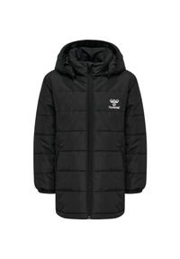 Kurtka puchowa dla dzieci Hummel hmlECHO. Kolor: czarny. Materiał: puch. Styl: młodzieżowy