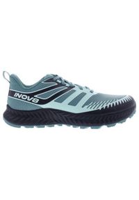 BOXRAW - Buty trailowe damskie Inov-8 TrailFly. Kolor: zielony, niebieski, wielokolorowy. Sport: bieganie #1