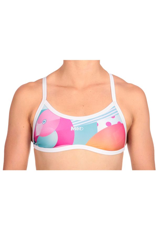 MAKO - Damski top do kostiumu kąpielowego Mako Sunkissed. Kolor: różowy