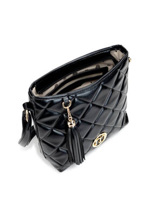 Monnari Torebka BAG4080-M20 Czarny. Kolor: czarny. Materiał: skórzane
