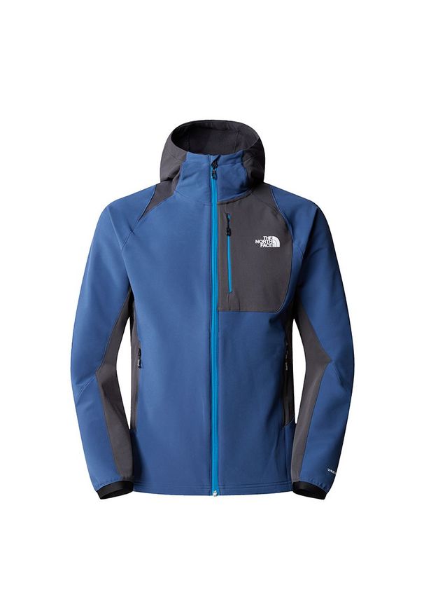 Kurtka The North Face Softshell Athletic Outdoor 0A7ZF5SZU1 - granatowe. Kolor: niebieski. Materiał: softshell. Styl: sportowy. Sport: outdoor